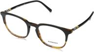 burberry be2272 eyeglasses black havana logo