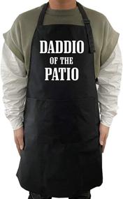 img 4 attached to Мужчины Daddio Patio Регулируемый водонепроницаемый день рождения Grilling