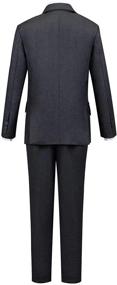 img 1 attached to Stylish Christmas Toddler Suits Dress with Bowtie – Boys' Clothing in Suits & Sport Coats