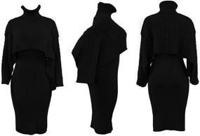 img 1 attached to Womens Winter Ripped Sleeve Pullover Women's Clothing in Jumpsuits, Rompers & Overalls