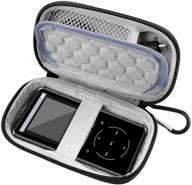 📱 soulcker/g.g.martinsen/grtdhx/ipod nano/sandisk music player/sony nw-a45 /b walkman case - mp3 & mp4 player cover with bluetooth. accommodates earbuds, usb cable, memory card and other music players logo