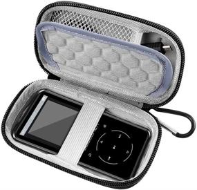 img 4 attached to 📱 SOULCKER/G.G.Martinsen/Grtdhx/iPod Nano/Sandisk Music Player/Sony NW-A45 /B Walkman Case - MP3 & MP4 Player Cover with Bluetooth. Accommodates Earbuds, USB Cable, Memory Card and Other Music Players