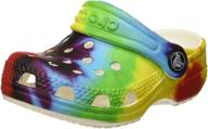 👟 кроссовки crocs unisex classic graphic multi для мальчиков: стильная и комфортная обувь для каждого приключения! логотип