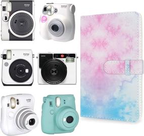 img 2 attached to WOLVEN Mini Photo Album Compatible With Polaroid Fujifilm Mini 7S 8 8+ 9 25 26 50S 70 90 11 Film -