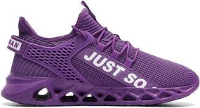 img 3 attached to Effortless Performance: Tvtaop Lightweight Women's Athletic Running Sneakers