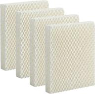 🔍 humidifier filter replacement for honeywell hev615 & hev620 (4 pack) | compatible with hft600 filter | by lxiyu логотип