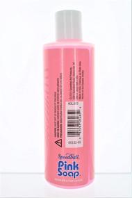 img 2 attached to 🌸 Optimized Brush Cleaner 8 fl oz - Pink Soap for Speedball Brushes