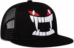 img 1 attached to Quanhaigou Skeleton Trucker Adjustable Snapback Sports & Fitness