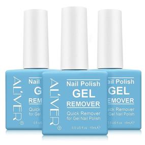 img 4 attached to 💅 Nail Polish Remover (3 PACK) - Professional Gel Nail Polish Removal in 3-6 Minutes | Quick &amp; Easy | No Foil, Soaking, or Wrapping Needed