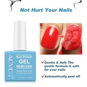 img 1 attached to 💅 Nail Polish Remover (3 PACK) - Professional Gel Nail Polish Removal in 3-6 Minutes | Quick &amp; Easy | No Foil, Soaking, or Wrapping Needed