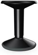 🪑 ergonomic adjustable multi-use black stool - up stool (up-bk) логотип