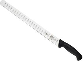 img 4 attached to Mercer Culinary Millennia Black Handle Slicer: Premium 14-Inch Blade for Seamless Cutting