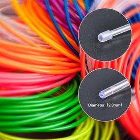 img 2 attached to 🎉 3M Orange EL Wire: Bright and Portable Electroluminescence Wire for Xmas, Parties, Weddings & More!