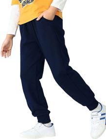 img 3 attached to Greatchy Sweatpants Athletic Leggings Sportswear