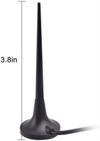 img 3 attached to 📡 High-Performance Eightwood GSM 3G 4G LTE Antenna - SMA Male Connector, Magnetic Base - AT&T, Verizon, Netgear Sierra Compatible - Enhance Signal Strength for 4G Router, Mobile Hotspot & Wireless Home Phone