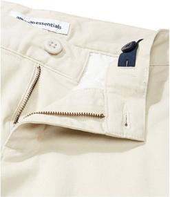 img 1 attached to Boys' Clothing: Amazon Essentials Front Uniform Chino Shorts