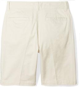 img 2 attached to Boys' Clothing: Amazon Essentials Front Uniform Chino Shorts