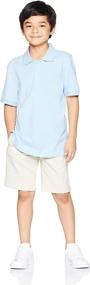 img 3 attached to Boys' Clothing: Amazon Essentials Front Uniform Chino Shorts