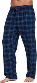 img 2 attached to XXL YINC Cotton Flannel Pajama Set for Comfortable Sleep