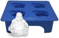 🧘 skaxi laughing buddha silicone mold for baking & ice cubes – novelty 3d mold logo