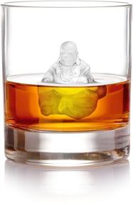 img 2 attached to 🧘 Skaxi Laughing Buddha Silicone Mold for Baking & Ice Cubes – Novelty 3D Mold