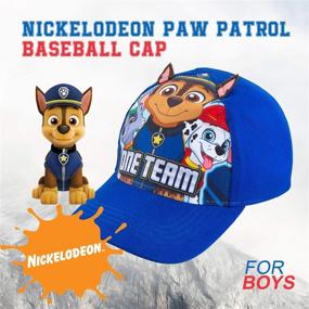 img 3 attached to 🧢 Nickelodeon Little Patrol Baseball Boys' Hats & Caps Accessories: Toddler Essentials!