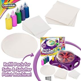 img 3 attached to 🎨 Spin Paint Refill for Creative Kids