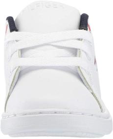 img 3 attached to 👟 Tommy Hilfiger Kids' Iconic Court Sneaker - Unisex Design