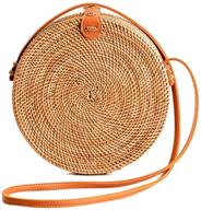 👜 women's handmade rattan bags - stylish handbags, wallets, and crossbody bags for women logo