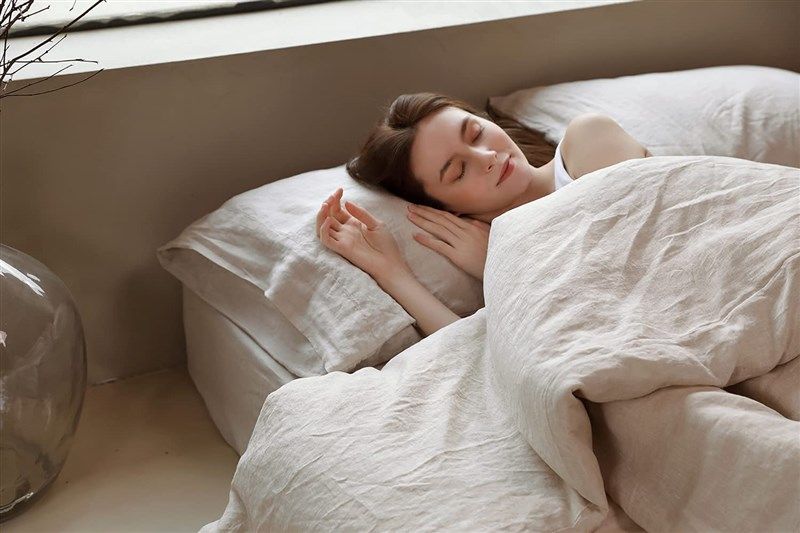 tosmo french natural bedding pillowcases 로고