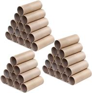 🧻 tosnail 40-pack empty toilet paper rolls craft tubes - 2" x 3.9" cardboard rolls logo