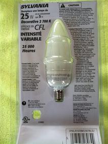 img 1 attached to Sylvania B10 2700K Dimmable CFL