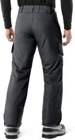 img 3 attached to ❄️ TSLA Men's Winter Snow Pants: Waterproof Insulated Ski Pants for Ultimate Protection