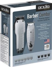 img 1 attached to 💈 Andis White Barber Combo Clipper: Optimize Your Grooming Experience