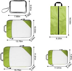 img 1 attached to 🧳 Red Organizer Toiletry Bags - Essential Travel Accessories by CGBE