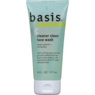 basis cleaner clean size face logo
