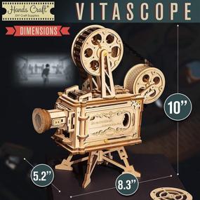 img 2 attached to 🎞️ Laser Cut Eco-Friendly Mechanical Wind Up Vitascope