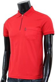 img 1 attached to 👕 Enhance Your Style with BCPOLO Men's Red Athletic Shirt Sleeve