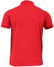 img 3 attached to 👕 Enhance Your Style with BCPOLO Men's Red Athletic Shirt Sleeve