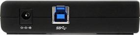 img 2 attached to 🔌 StarTech.com ST4300USB3 4-портовый USB 3.0 SuperSpeed хаб с адаптером питания - Портативная многопортовая док-станция USB-A для ПК / Mac - Эффективный хаб для расширения USB-портов для IT-специалистов