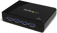 🔌 startech.com st4300usb3 4-port usb 3.0 superspeed hub with power adapter - portable multiport usb-a dock for pc/mac - efficient usb port expansion hub for it professionals logo