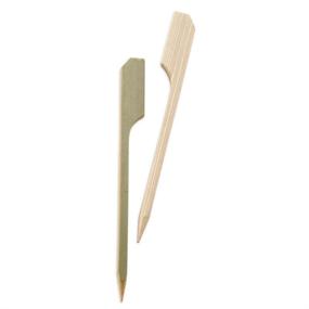 img 1 attached to 🎯 Perfect Stix Paddle Pick 3.5-200: Premium 3.5" Bamboo Skewers - Pack of 200