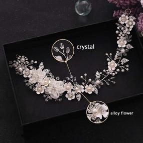 img 1 attached to Azaleas Rhinestones Wedding Headband Bridesmaids Women's Accessories for Belts