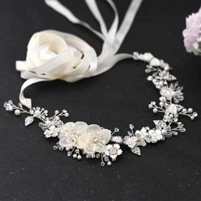 img 2 attached to Azaleas Rhinestones Wedding Headband Bridesmaids Women's Accessories for Belts