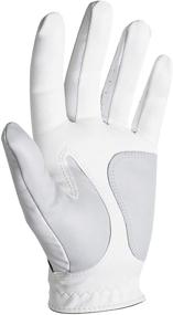 img 1 attached to White FootJoy WeatherSof Golf Glove for Men