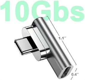 img 3 attached to 🔌 Magnetic USB C Adapter: 87W PD Quick Charge, 10Gbp/s Data Transfer & 4K Video Output - Compatible with MacBook Pro, Matebook, Samsung, and More Type C Devices