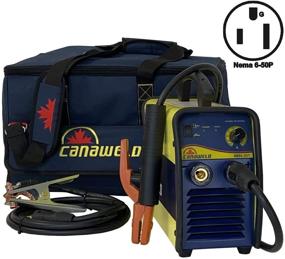 img 3 attached to 🔥 CANAWELD Arc Welding Stick Welder MMA 201 - Made in Canada, 200 Amp Stick Welder TIG Welder (LIFT), Weld up to #4 Electrode, IGBT Inverter, Lightweight, 220V (150A @ 100% Duty Cycle), Generator Compatible