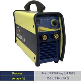 img 2 attached to 🔥 CANAWELD Arc Welding Stick Welder MMA 201 - Made in Canada, 200 Amp Stick Welder TIG Welder (LIFT), Weld up to #4 Electrode, IGBT Inverter, Lightweight, 220V (150A @ 100% Duty Cycle), Generator Compatible