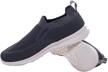 youngshow loafers comfortable walking sneakers logo