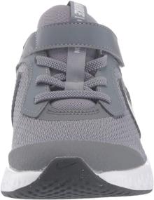 img 3 attached to Nike Kids' Revolution 5 Pre School Velcro Running Shoe